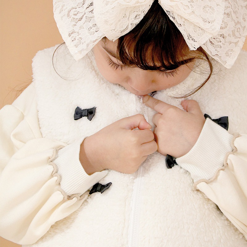 ミニリボンマイクロファイバーベスト【Uzulandウズランド】