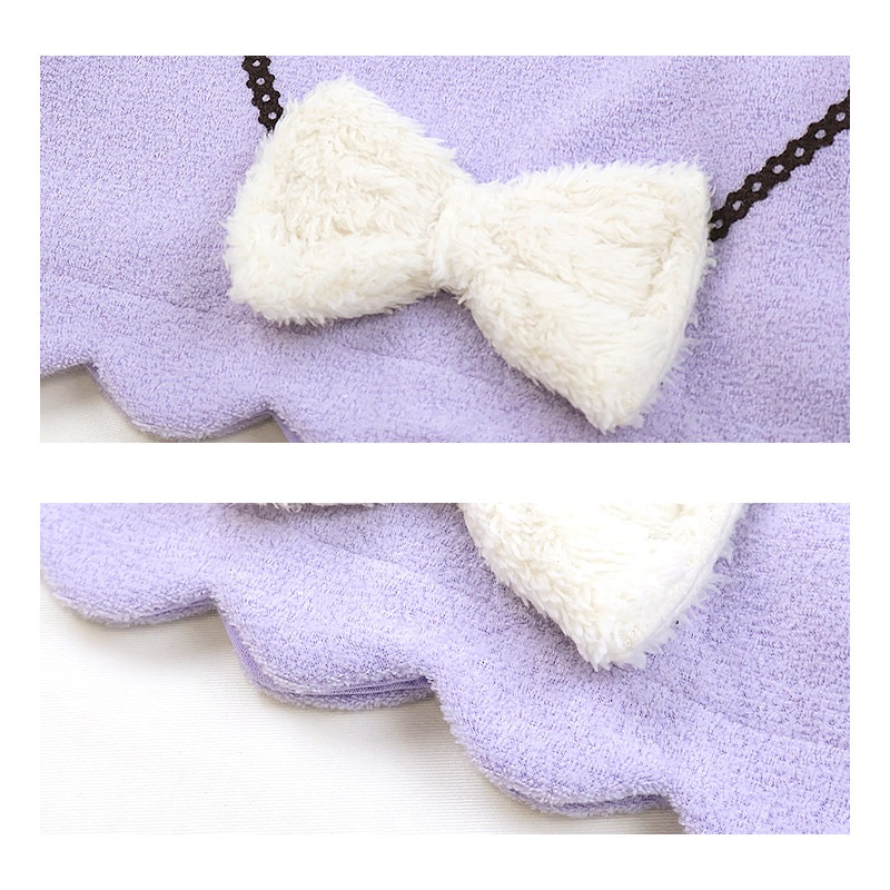 キッズ ベビー スウェットトレーナー 長袖 裏起毛 起毛あり ボア フリース ブークレ 女の子 【GrinLab グリンラボ】 スエット トップス インナー うさぎ ネコ ねこ 猫 ハート ユニコーン リボン フリル ポシェット スパンコール チュール かわいい 80 90 95 100 110 120 130