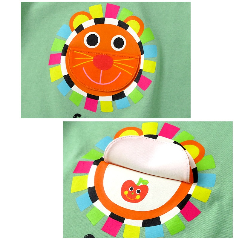 トップス サッシー 綿100％ 半袖 Tシャツ ( 80-95cm )【 Sassy 】 子供服 赤ちゃん キッズ ベビー コットン 男の子 女の子 カラフル かわいい キャラクター 新生児 出産準備 出産祝い ギフト プレゼント 80cm 90cm 95cm 