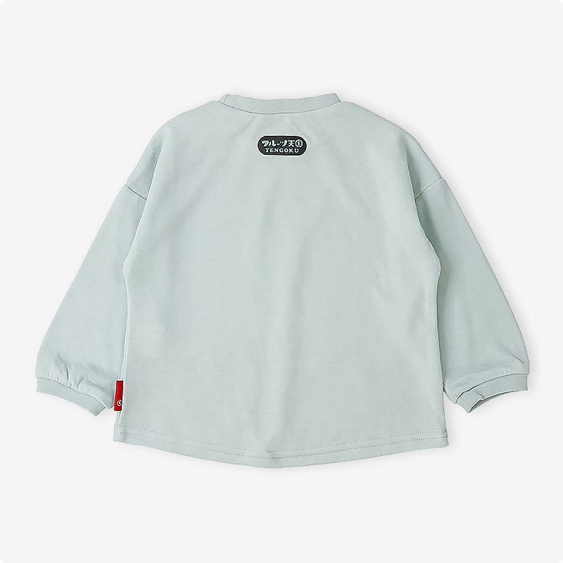 フルーツアップリケ長袖Tシャツ|80-130cm 【 フルーツ天国 】