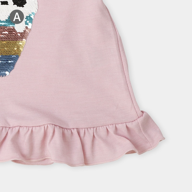 キラキラスパンコール半袖Tシャツ【GrinLab グリンラボ】