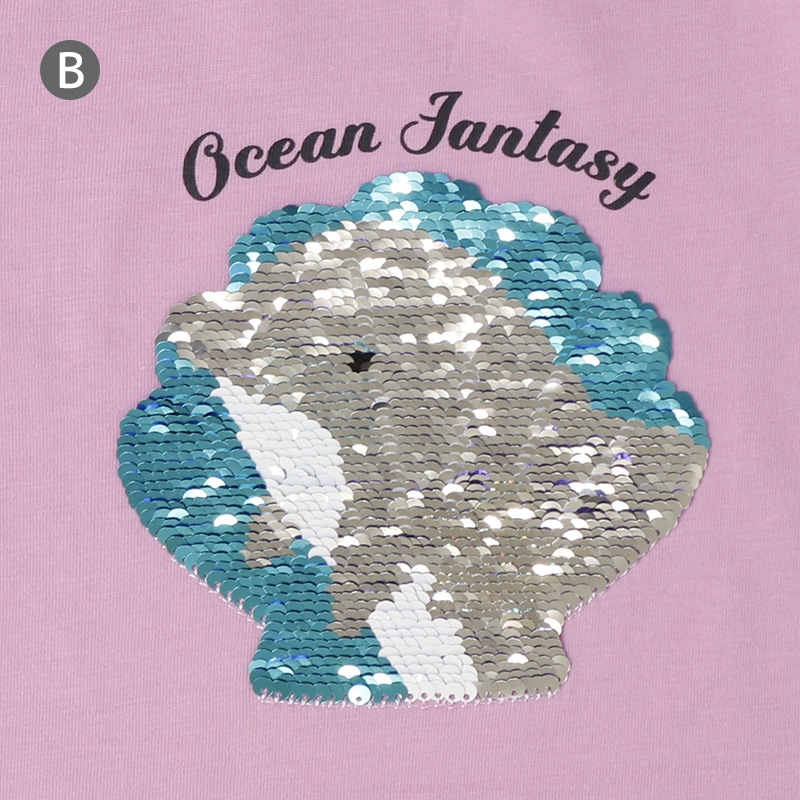 キラキラスパンコール半袖Tシャツ【GrinLab グリンラボ】