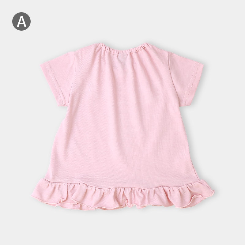 キラキラスパンコール半袖Tシャツ【GrinLab グリンラボ】|80-130cm