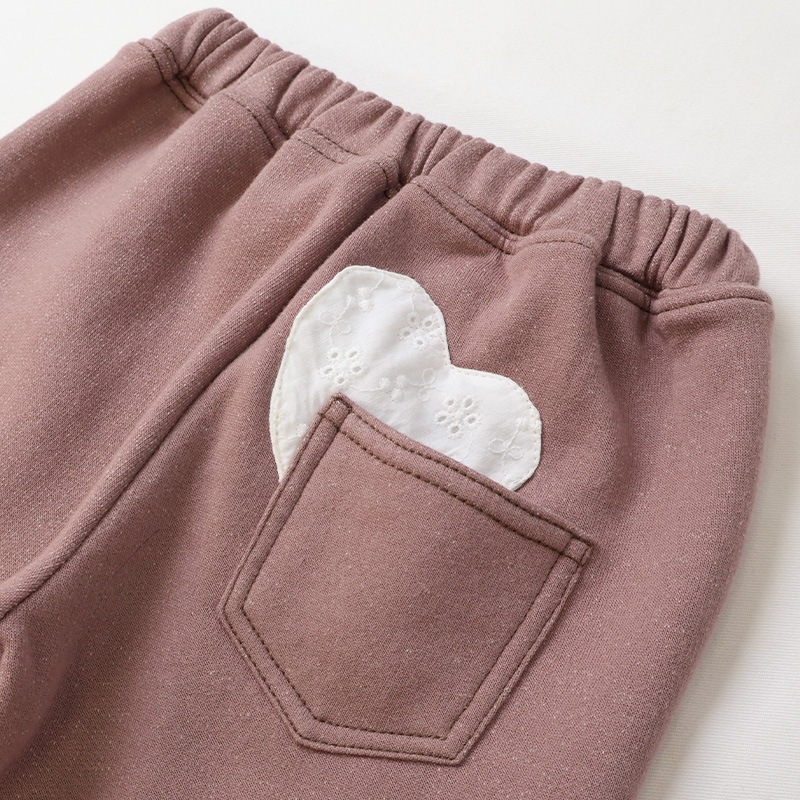 裾折り曲げ裏起毛ロングパンツ【Uzulandウズランド】