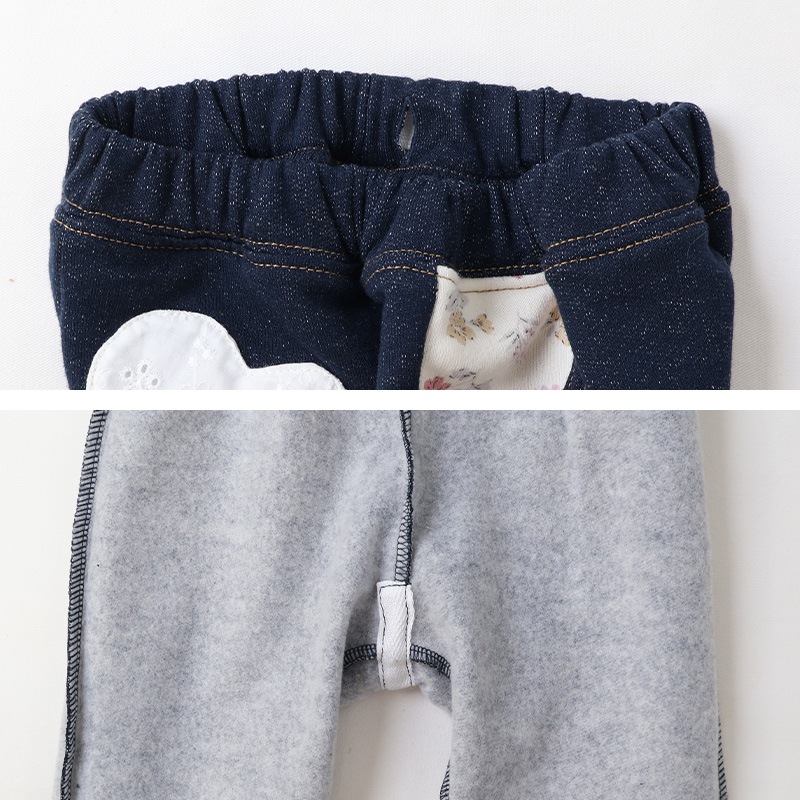 裾折り曲げ裏起毛ロングパンツ【Uzulandウズランド】