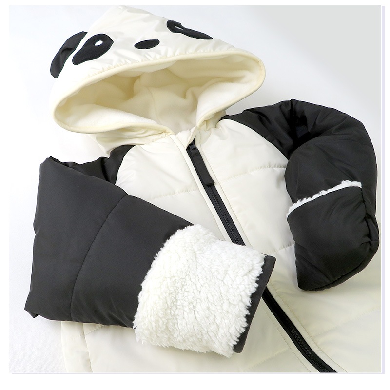 ジャンプスーツ 着ぐるみ おくるみ ベビー 防寒 男の子 女の子 撥水加工 ( 70-90cm )【 ZOOMIC ズーミック 】 フード 耳 アニマル くま 裏起毛 着ぐるみ 防寒着 アウター スキーウェア スノーウェア スノーコンビ キッズ 70cm 80cm 90cm