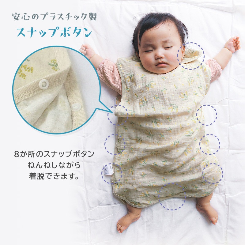 日本製 ベビー用 前開き スリーパー 新生児 赤ちゃん ベビー 中わた入り 冬 くまのコットンシリーズ オーガニックコットン 男の子 女の子 スリーパーの出産祝い｜肌触りが良くておしゃれ！日本製などギフトに