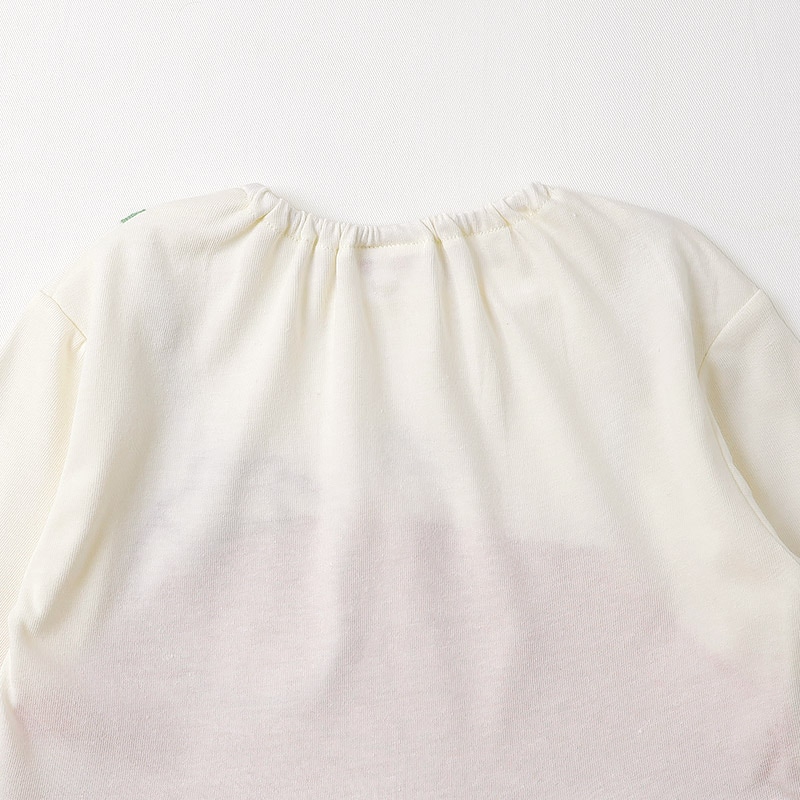 イチゴ/ぶどうの重ね着風チュールTシャツ|80-130cm 【 フルーツ天国 】