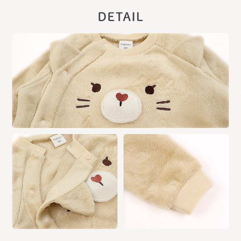 ベビー ロンパース カバーオール 男の子 女の子 スーパーマイクロ