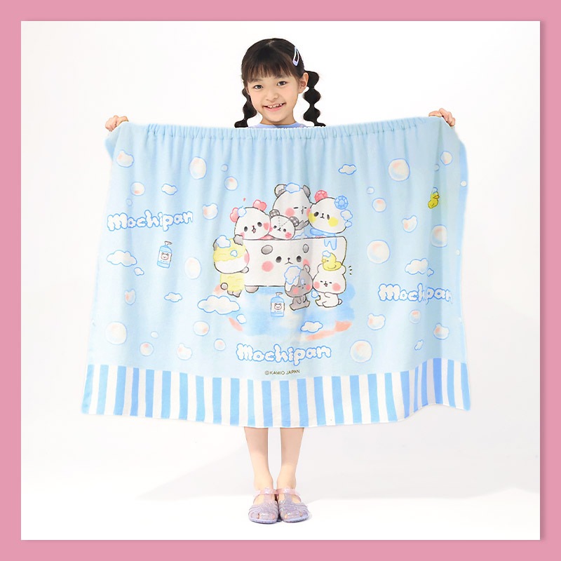 キッズキャラクターラップタオル80cm×120cm