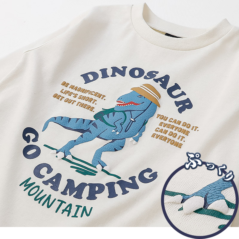 アソートデザインプリント長袖Tシャツ【GrinLab グリンラボ】｜80-130cm