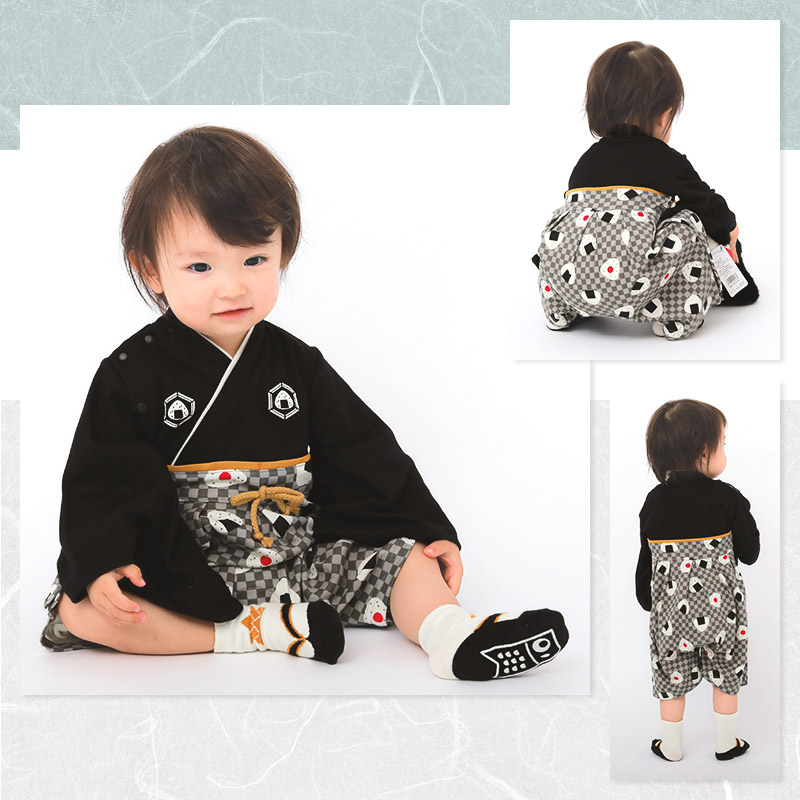 【 送料無料 】 ベビー 袴 ロンパース 男の子 はかまロンパース お食い初め 百日祝い 100日祝い こどもの日 子供の日 端午の節句 初節句 節句 お宮参り 70 80 90 新生児 赤ちゃん 和柄 おにぎり 鯉 モダン 富士山 ベビーウェア カバーオール 出産祝い 記念日 はかま ベビー袴 送料無料