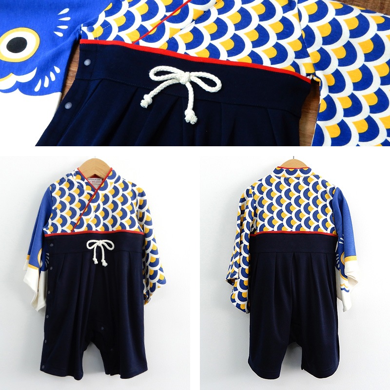 【 送料無料 】 ベビー 袴 ロンパース 男の子 はかまロンパース お食い初め 百日祝い 100日祝い こどもの日 子供の日 端午の節句 初節句 節句 お宮参り 70 80 90 新生児 赤ちゃん 和柄 おにぎり 鯉 モダン 富士山 ベビーウェア カバーオール 出産祝い 記念日 はかま ベビー袴 送料無料