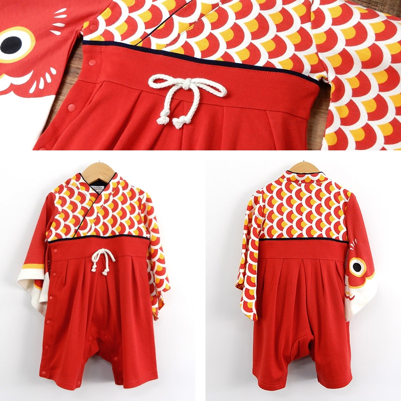 【 送料無料 】 ベビー 袴 ロンパース 男の子 はかまロンパース お食い初め 百日祝い 100日祝い こどもの日 子供の日 端午の節句 初節句 節句 お宮参り 70 80 90 新生児 赤ちゃん 和柄 おにぎり 鯉 モダン 富士山 ベビーウェア カバーオール 出産祝い 記念日 はかま ベビー袴 送料無料