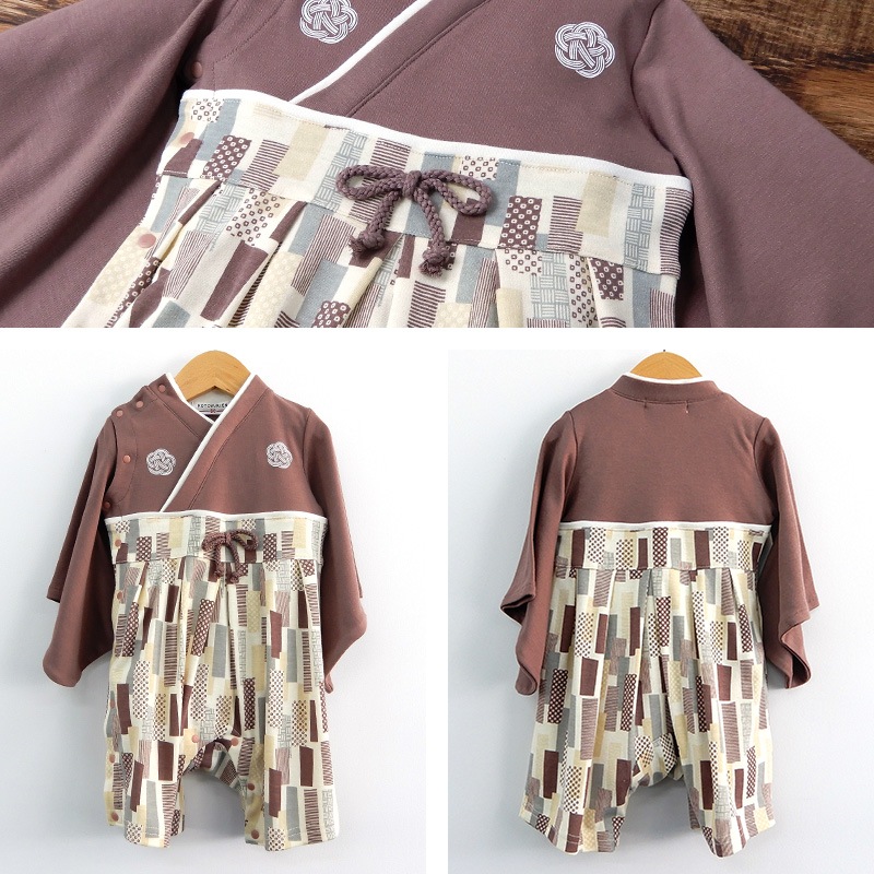 【 送料無料 】 ベビー 袴 ロンパース 男の子 はかまロンパース お食い初め 百日祝い 100日祝い こどもの日 子供の日 端午の節句 初節句 節句 お宮参り 70 80 90 新生児 赤ちゃん 和柄 おにぎり 鯉 モダン 富士山 ベビーウェア カバーオール 出産祝い 記念日 はかま ベビー袴 送料無料