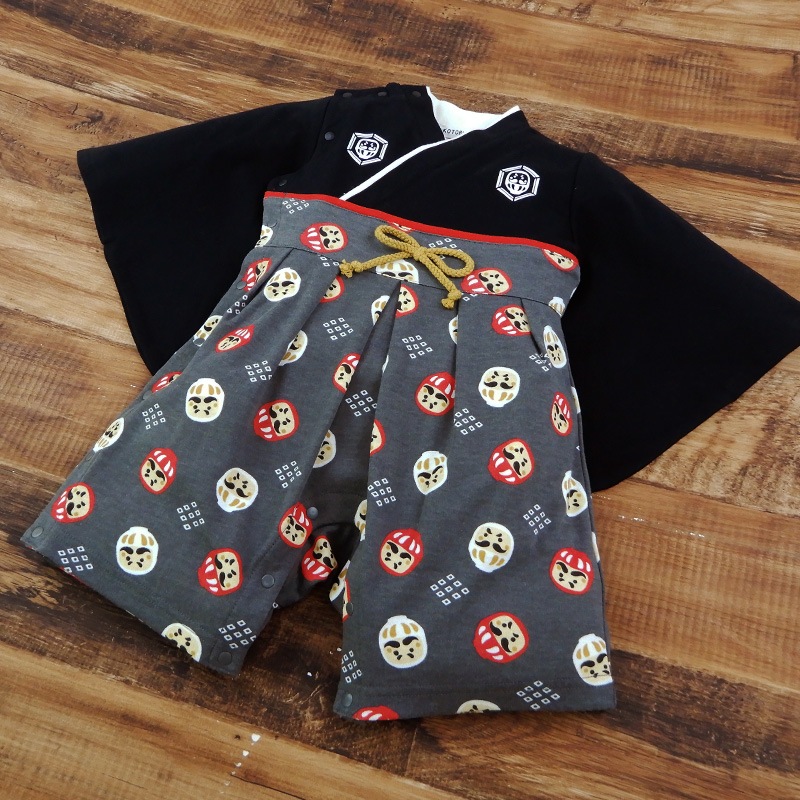 【 送料無料 】 ベビー 袴 ロンパース 男の子 はかまロンパース お食い初め 百日祝い 100日祝い こどもの日 子供の日 端午の節句 初節句 節句 お宮参り 70 80 90 新生児 赤ちゃん 和柄 おにぎり 鯉 モダン 富士山 ベビーウェア カバーオール 出産祝い 記念日 はかま ベビー袴 送料無料