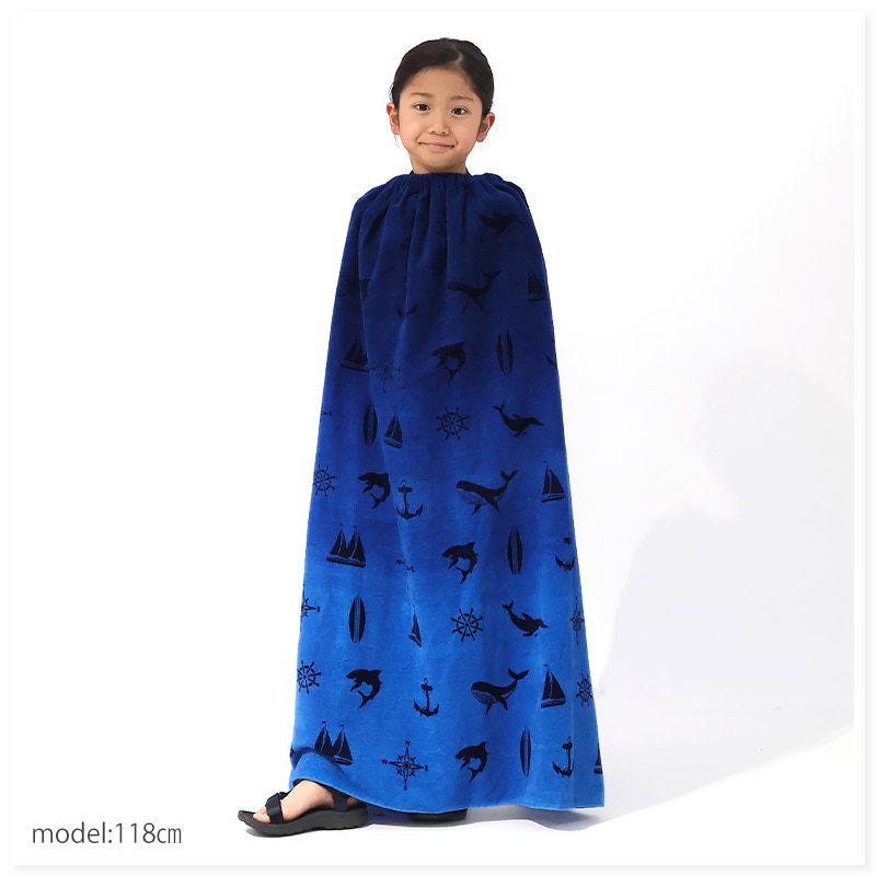 【送料無料】 ラップタオル 100cm 大人用 子供用 キッズ 100cm x 120cm 綿100％ ネームタグ付 スイミング 海水浴 夏 水遊び 日焼け対策 巻きタオル プールタオル 女の子 男の子 お風呂 温泉 タイダイ スター アウトドア キャンプ ジム サウナ 男女兼用 ユニセックス
