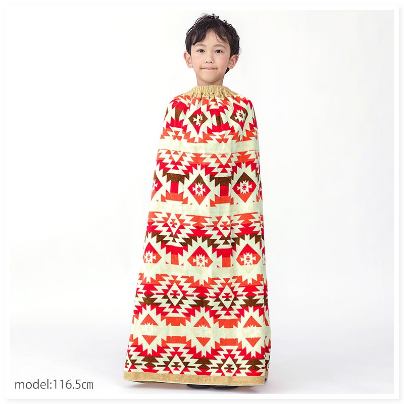 【送料無料】 ラップタオル 100cm 大人用 子供用 キッズ 100cm x 120cm 綿100％ ネームタグ付 スイミング 海水浴 夏 水遊び 日焼け対策 巻きタオル プールタオル 女の子 男の子 お風呂 温泉 タイダイ スター アウトドア キャンプ ジム サウナ 男女兼用 ユニセックス