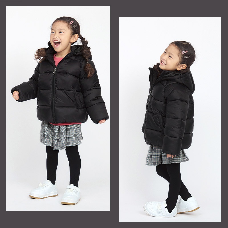 キッズ 中綿ジャケット フード付 ポケット付 アウター 撥水加工 洗える 中わた入り 女の子 ( 90-130cm ) 【 GrinLab グリンラボ 】 トップス ベビー 90cm 100cm 110cm 120cm 130cm 140cm 150cm 160cm ウインドブレーカー カジュアル アウトドア ダウン 保温 防寒
