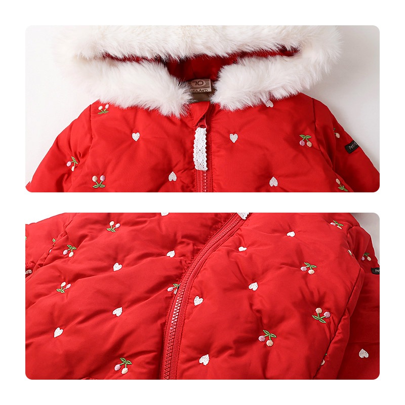 ベビー おくるみオール ジャンプスーツ 中綿入り 撥水加工 防寒 保温 ( 70-90cm ) N-3B ミリタリー アメカジ 暖かい あったか フード 耳 着ぐるみ 前開き 男の子 女の子 防寒着 雪遊び 外遊び 冬 スキーウェア スノーウェア スノーコンビ アウトドア キッズ 70cm 80cm 90cm