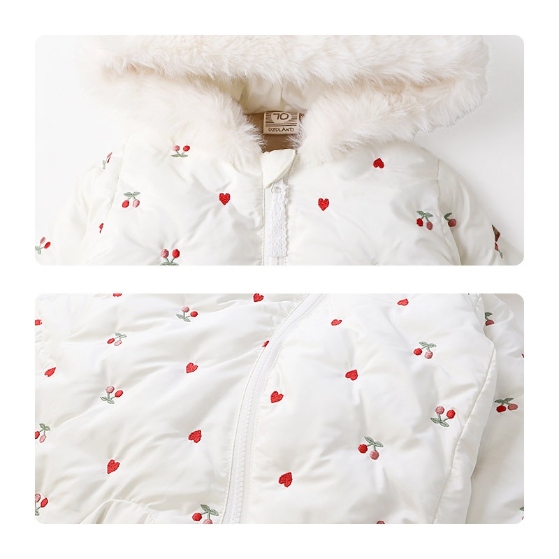 ベビー おくるみオール ジャンプスーツ 中綿入り 撥水加工 防寒 保温 ( 70-90cm ) N-3B ミリタリー アメカジ 暖かい あったか フード 耳 着ぐるみ 前開き 男の子 女の子 防寒着 雪遊び 外遊び 冬 スキーウェア スノーウェア スノーコンビ アウトドア キッズ 70cm 80cm 90cm