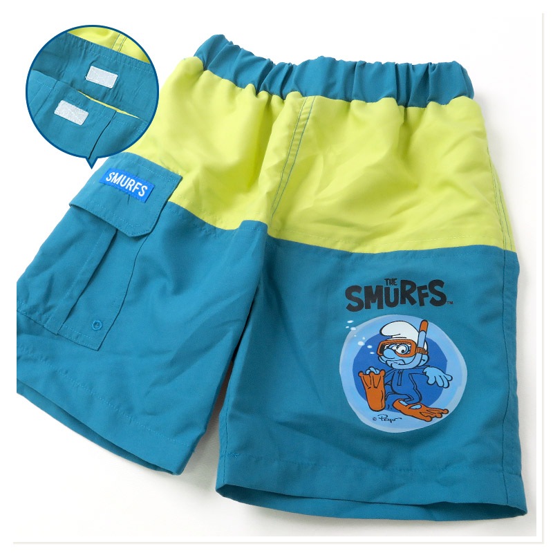 UVカット SMURFS サーフパンツ｜100-130cm