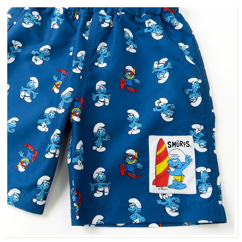 UVカット SMURFS サーフパンツ｜100-130cm