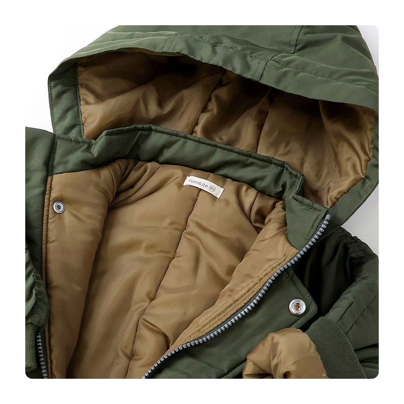 キッズ ベビー ジャンプスーツ 男の子 中綿入り 防寒 保温 撥水加工 ( 80-120cm )【 GrinLab グリンラボ 】 フード アウター ジャケット スノーウェア スキーウェア スノーコンビ つなぎ 雪遊び 外遊び 冬 恐竜 ダイナソー 女の子 80cm 90cm 95cm 100cm 110cm 120cm