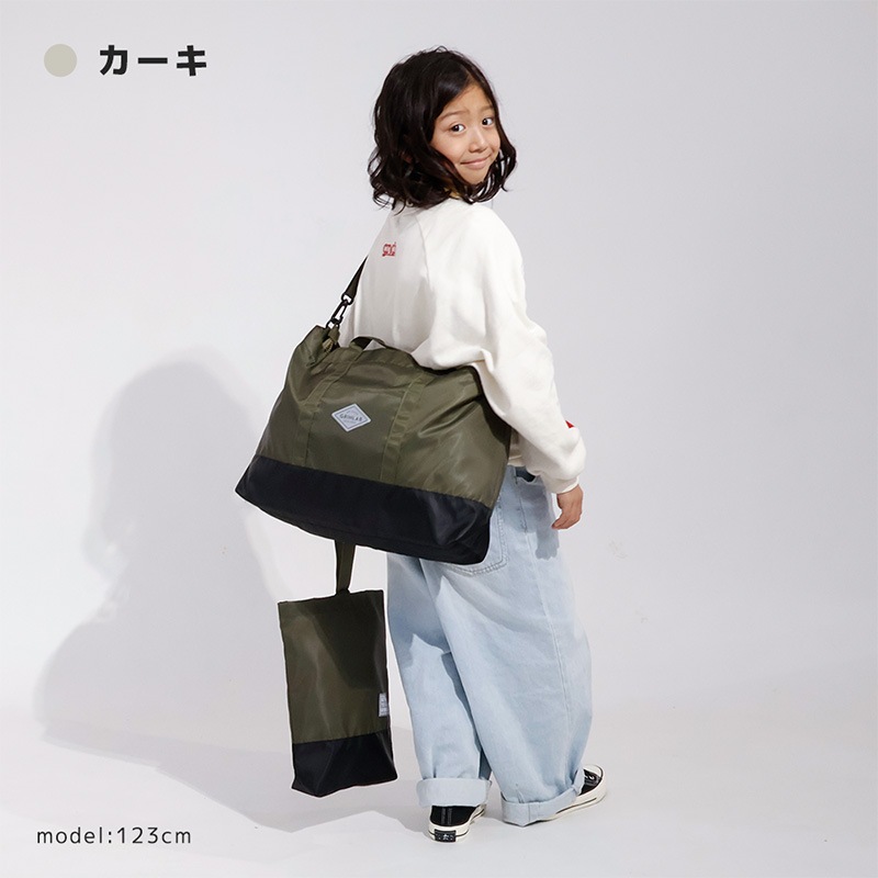 肩紐付きマチあり撥水レッスンバッグ【GrinLabグリンラボ】
