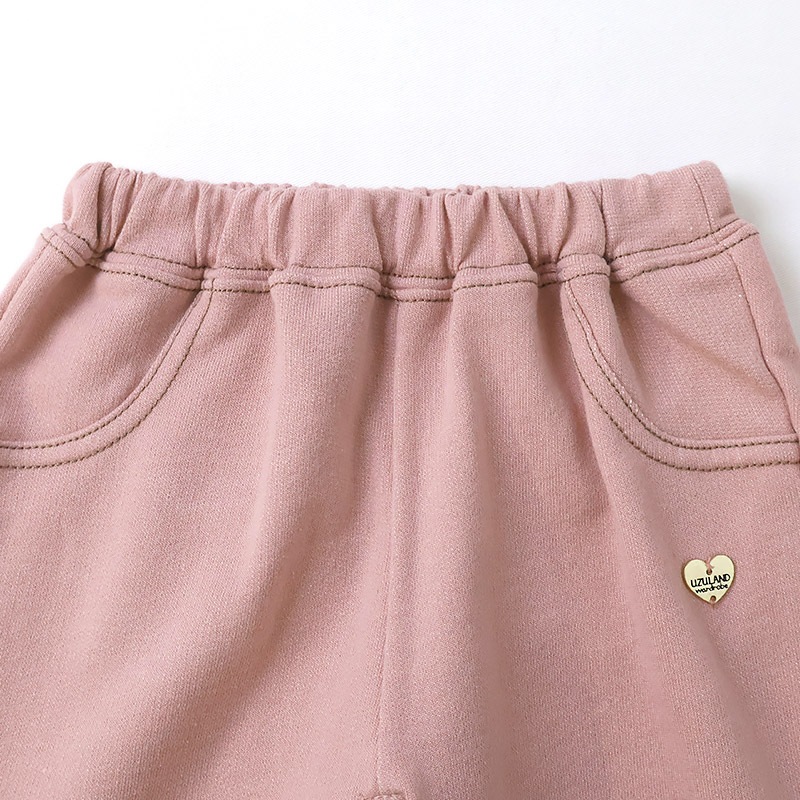 小花柄ロールアップ7分丈パンツ【Uzulandウズランド】