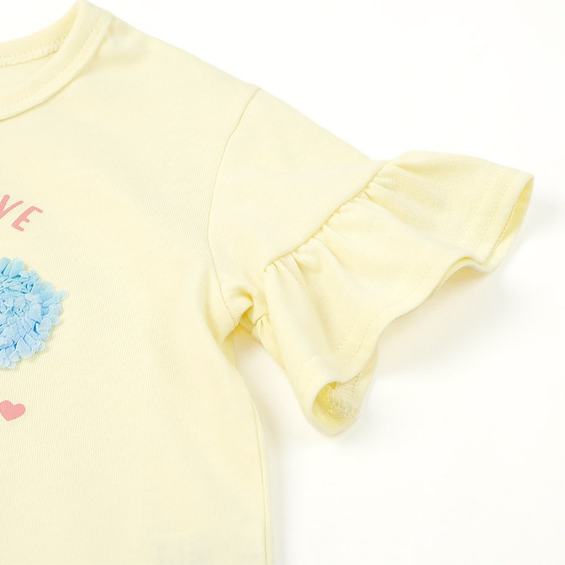 ふさふさアイスデザイン半袖Tシャツ【GrinLab グリンラボ】｜80-100cm