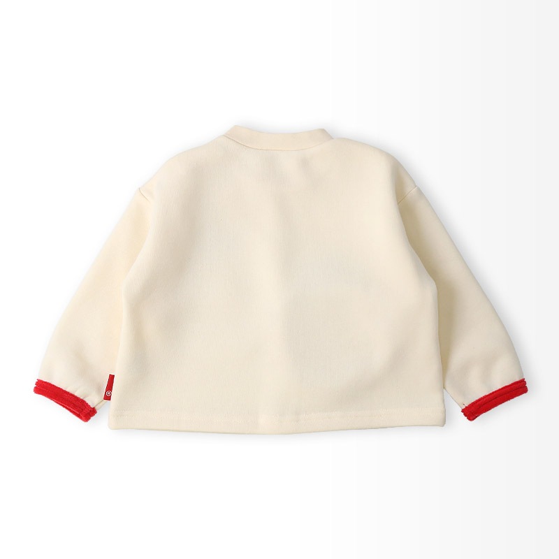 キッズ スウェットトレーナー 長袖 裏起毛 起毛あり フルーツ 立体ポケット ベビー トップス 男の子 女の子【フルーツ天国】 苺 いちご イチゴ バナナ くだもの 果物 可愛い かわいい お揃い ペア カットソー 起毛トリコット 暖かい 防寒 80 90 95 100 110 120 130