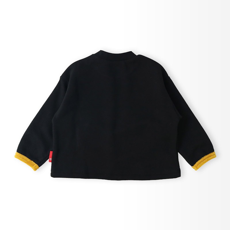 キッズ スウェットトレーナー 長袖 裏起毛 起毛あり フルーツ 立体ポケット ベビー トップス 男の子 女の子【フルーツ天国】 苺 いちご イチゴ バナナ くだもの 果物 可愛い かわいい お揃い ペア カットソー 起毛トリコット 暖かい 防寒 80 90 95 100 110 120 130