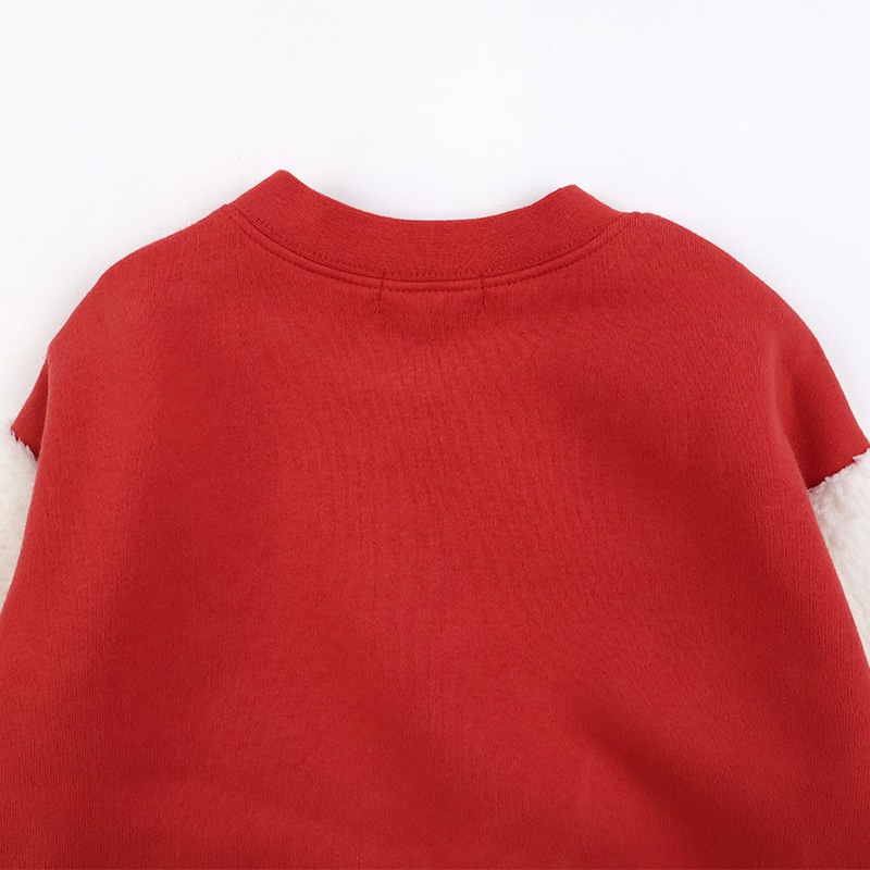 キッズ トレーナー 裏起毛 起毛あり 長袖 スウェット スタジャン プリント 切替 袖リブ アニマル 動物 くま パンダ 男の子 女の子 ( 80-130cm )【 ZOOMIC ズーミック 】 ベビー トップス カットソー パイル 肩ボタン キャラクター 80cm 90cm 95cm 100cm 110cm 120cm 130cm