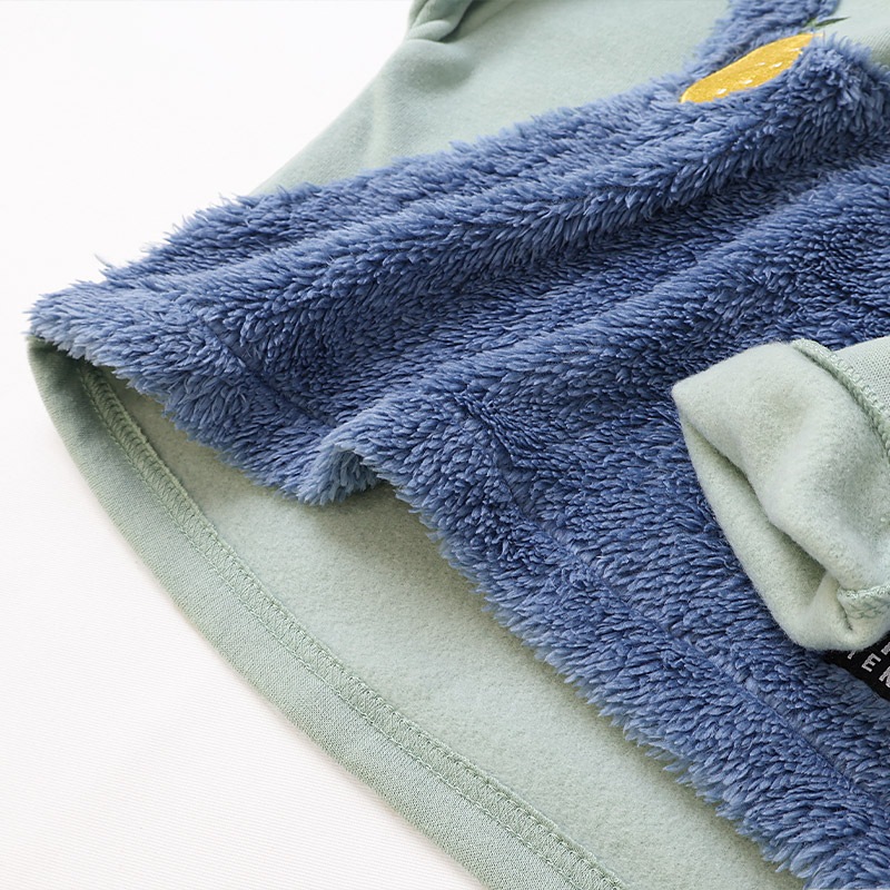 キッズ スウェットトレーナー 長袖 裏起毛 起毛あり オーバーオール風 ベビー トップス 男の子 女の子【フルーツ天国】 苺 いちご イチゴ りんご 林檎 メロン ラフランス 洋梨 フルーツ くだもの 果物 かわいい マイクロファイバー フリース 80 90 95 100 110 120 130