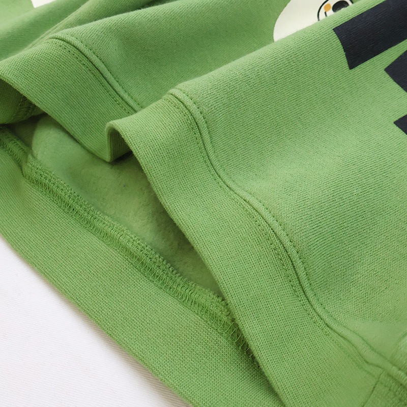 キッズ プリント トレーナー 裏起毛 起毛あり 長袖 スウェット ロゴ ビッグ 袖リブ アニマル 動物 くま パンダ 男の子 女の子 ( 80-130cm )【 ZOOMIC ズーミック 】 ベビー トップス カットソー パイル 丸首 肩ボタン キャラクター 80cm 90cm 95cm 100cm 110cm 120cm 130cm