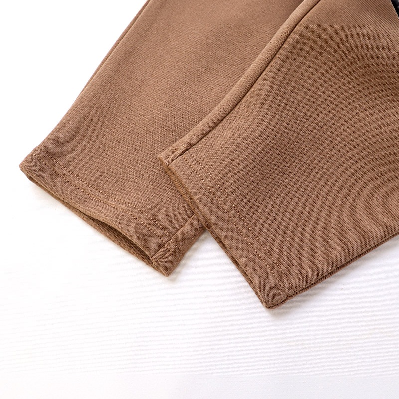 キッズ 10分丈パンツ スウェットパンツ 裏起毛 ポケット チェックボア クリスマスカラー 男の子 女の子 アニマル 動物 くま パンダ 【ZOOMIC ズーミック】 ベビー ストレッチ ズボン ボトムス 伸縮 ウエストゴム キャラ 80 90 95 100 110 120 130 ギフト プレゼント