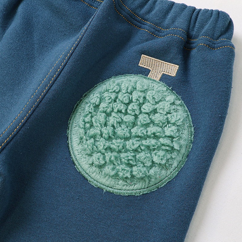 キッズ 10分丈パンツ スウェットパンツ 裏起毛 フルーツ アップリケ フリース 男の子 女の子 【フルーツ天国】 ベビー ストレッチ ズボン ボトムス メロン 苺 いちご イチゴ くだもの 果物 裾折り返し 伸縮 ウエストゴム 80 90 95 100 110 120 130