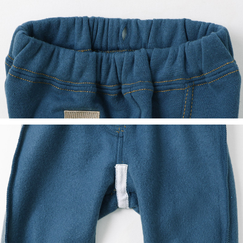 キッズ 10分丈パンツ スウェットパンツ 裏起毛 フルーツ アップリケ フリース 男の子 女の子 【フルーツ天国】 ベビー ストレッチ ズボン ボトムス メロン 苺 いちご イチゴ くだもの 果物 裾折り返し 伸縮 ウエストゴム 80 90 95 100 110 120 130