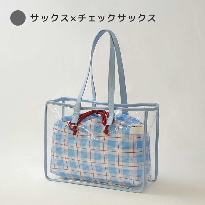 クリアトートプールバッグ【GrinLabグリンラボ】