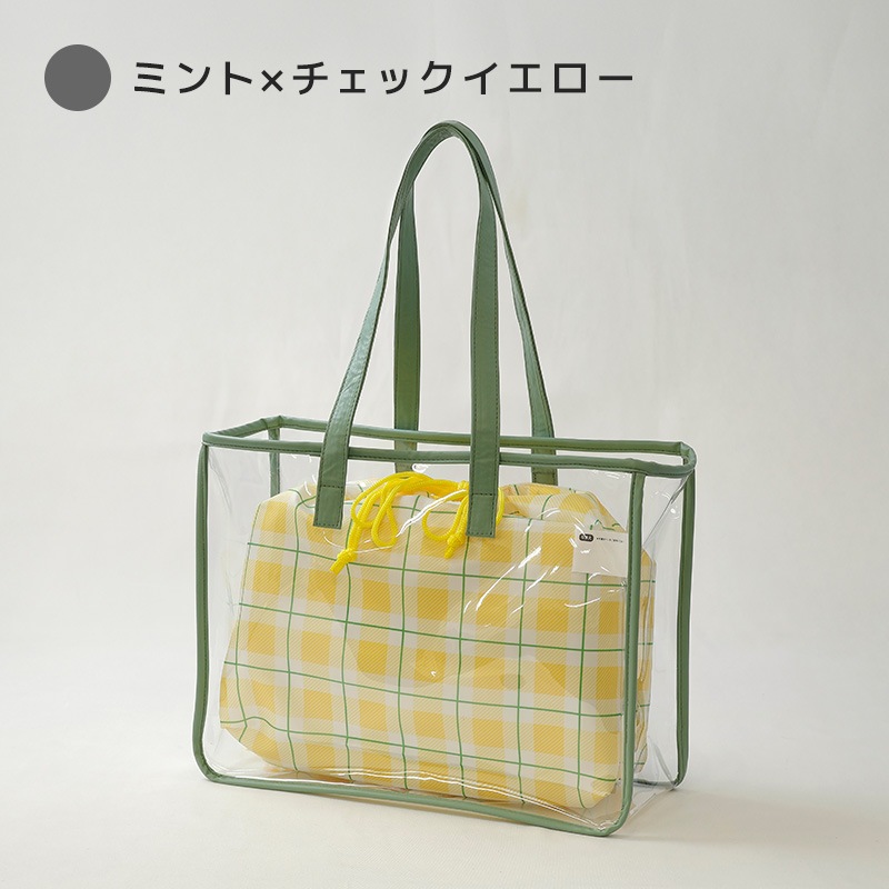 クリアトートプールバッグ【GrinLabグリンラボ】