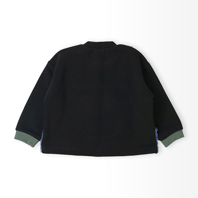 アニマルポケット付きオーバーオール風トレーナー【ZOOMICズーミック】