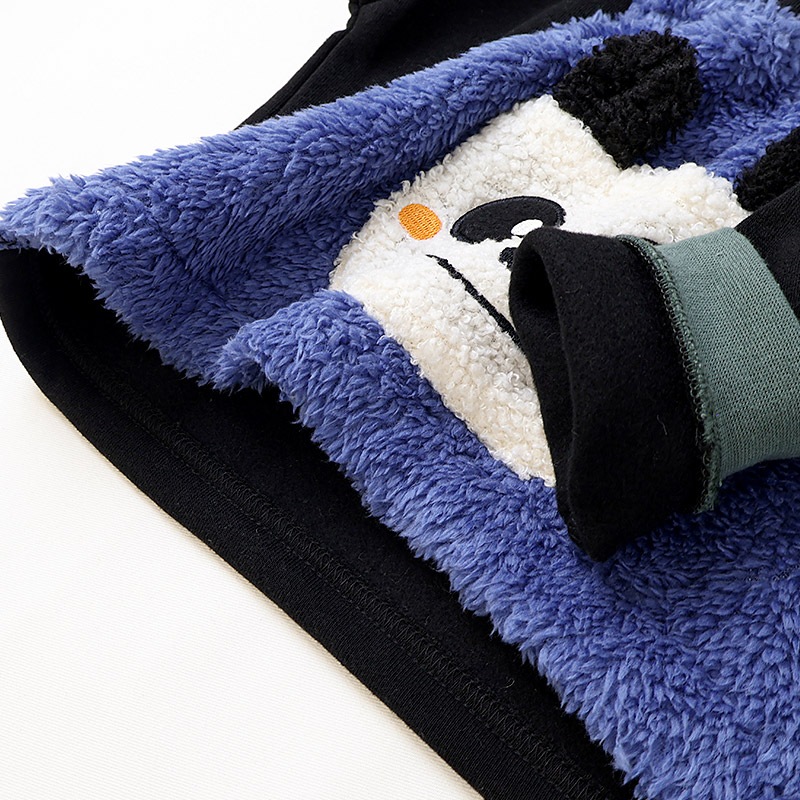 アニマルポケット付きオーバーオール風トレーナー【ZOOMICズーミック】