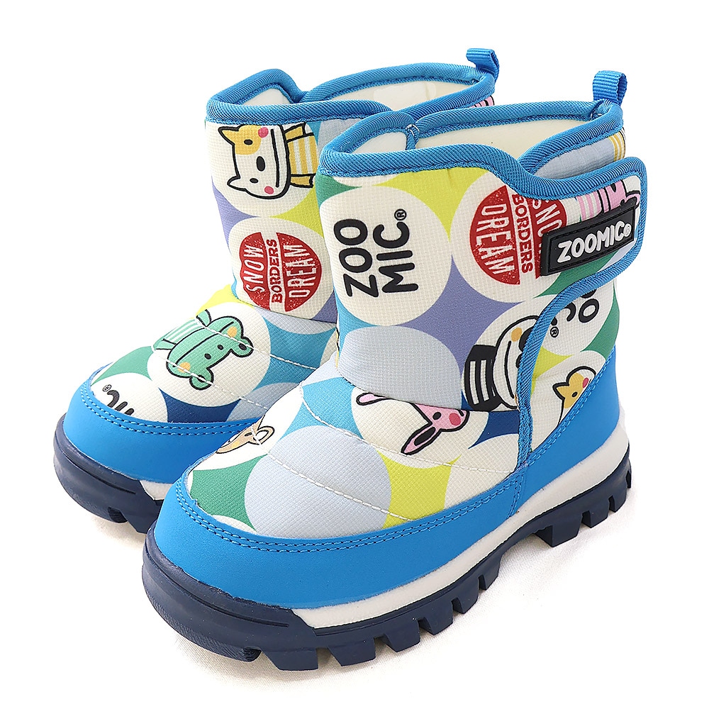キッズ スノーブーツ 撥水加工 内ボア 長靴 男の子 女の子 【ZOOMIC UZULAND GrinLab】 ベビー スノーシューズ 滑り止め レインブーツ アニマル 動物 くま パンダ 花柄 チェック 無地 12 13 14 15 16 雪除け 防寒 保温 通園 通学 雪遊び 外遊び アウトドア 冬