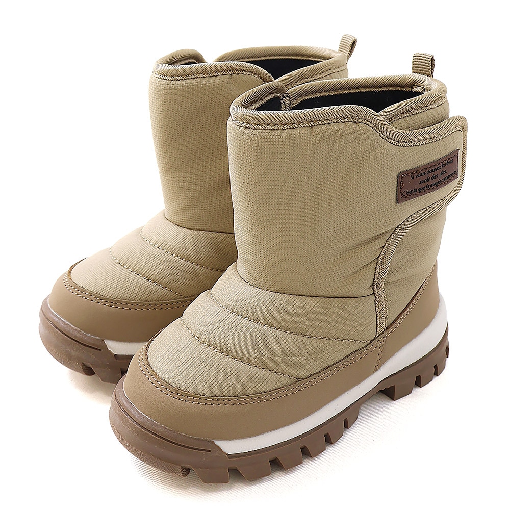 キッズ スノーブーツ 撥水加工 内ボア 長靴 男の子 女の子 【ZOOMIC UZULAND GrinLab】 ベビー スノーシューズ 滑り止め レインブーツ アニマル 動物 くま パンダ 花柄 チェック 無地 12 13 14 15 16 雪除け 防寒 保温 通園 通学 雪遊び 外遊び アウトドア 冬