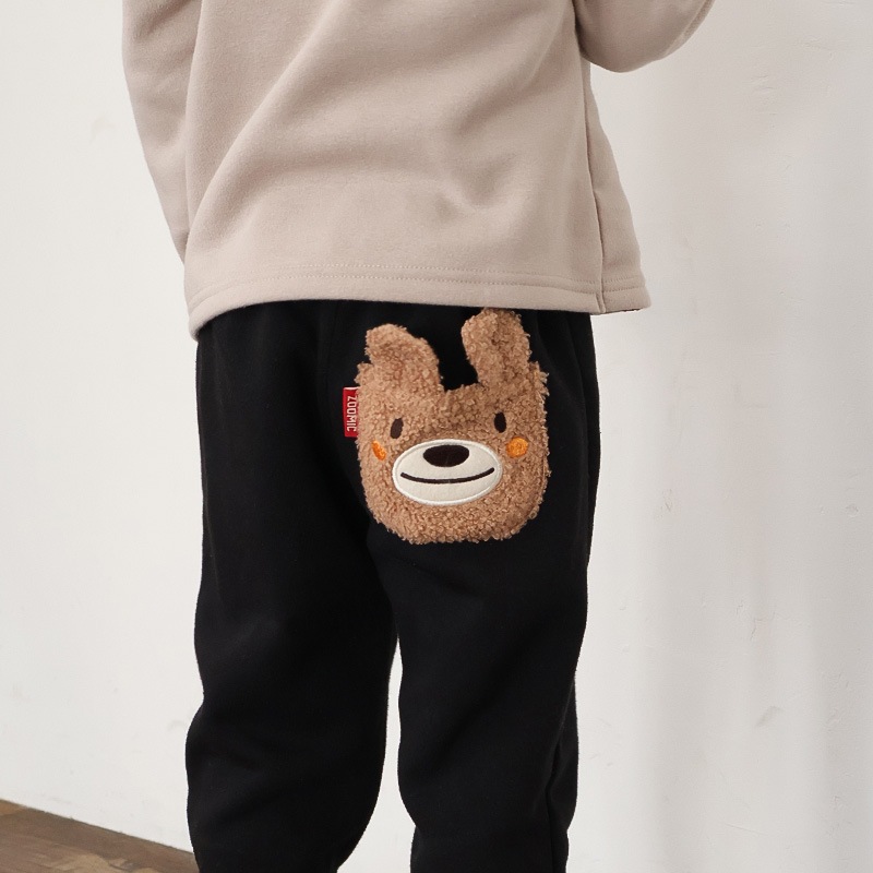 モコモコ折り返しアニマルポケットパンツ【ZOOMICズーミック】