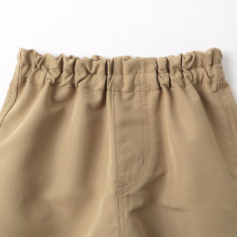 キッズ 5分丈パンツ ハーフパンツ 男の子 女の子 サッカー生地 涼しい 清涼 【ZOOMIC ズーミック】 ベビー ストレッチ ズボン ボトムス 伸縮 ウエストゴム アニマル 動物 クジラ くじら くま キャラクター 男児 女児 80 90 95 100 110 120 130