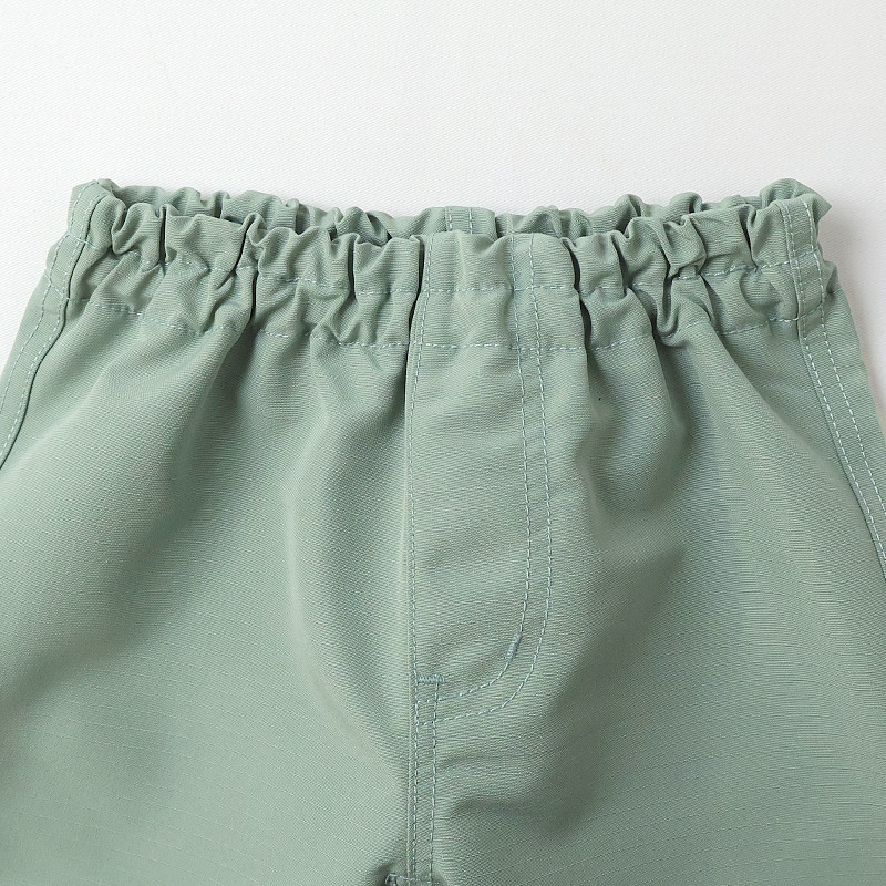 キッズ 5分丈パンツ ハーフパンツ 男の子 女の子 サッカー生地 涼しい 清涼 【ZOOMIC ズーミック】 ベビー ストレッチ ズボン ボトムス 伸縮 ウエストゴム アニマル 動物 クジラ くじら くま キャラクター 男児 女児 80 90 95 100 110 120 130