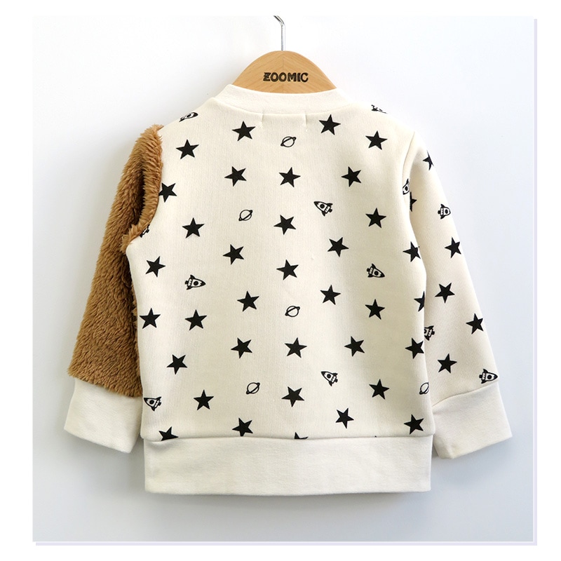 子供服 トレーナー 裏起毛 キッズ 宇宙 くま パンダ ( 80-130cm