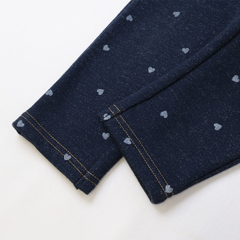 ハート総柄ロングパンツ【Uzulandウズランド】